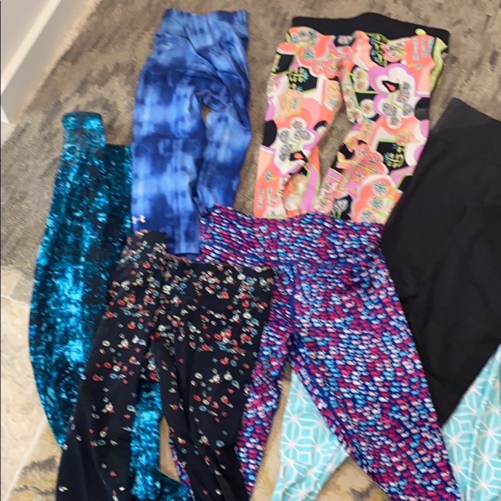 Yoga pants multiple all size 8